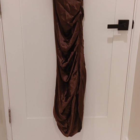 NWT, NISSE Limited Edition Dunes 100% Silk Maxi Dress - Picture 9 of 16